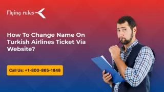 how to change name on turkish airlines ticket