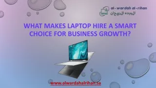 What Makes Laptop Hire a Smart Choice for Business Growth?