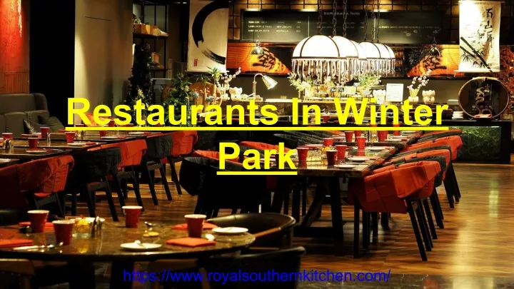 restaurants in winter park