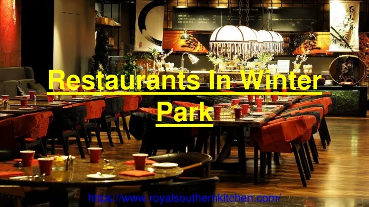 restaurants in winter park