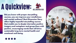 Storytelling Courses for Mindfulness Effective Mental Wellness Training