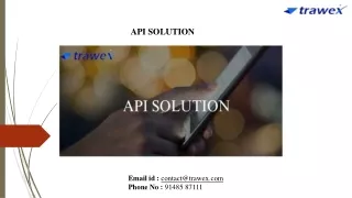 api solution