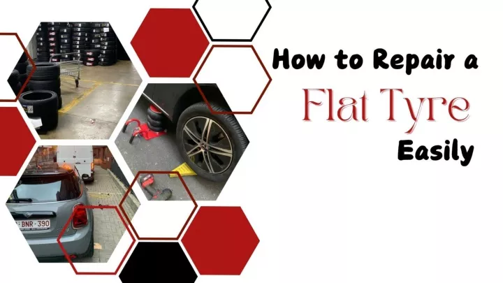 how to repair a flat tyre easily