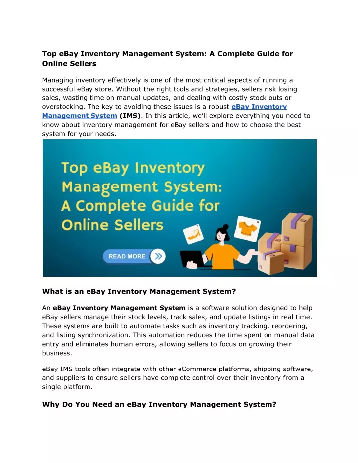 top ebay inventory management system a complete