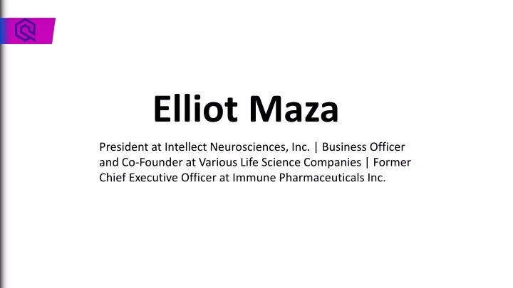 elliot maza