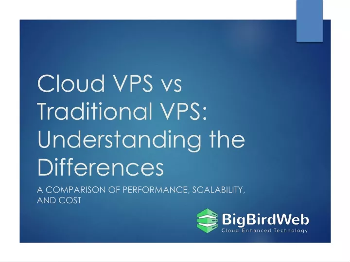 cloud vps vs traditional vps understanding