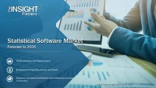 statistical software market forecast to 2031