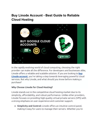 Buy Linode PDF For Buyawsacc.com