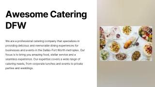 Elevate Your Corporate Events with Exceptional Catering Services