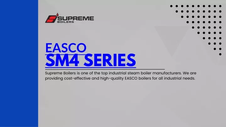 easco sm4 series supreme boilers