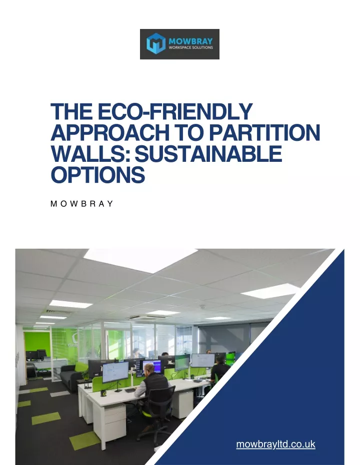 the eco friendly approach to partition walls