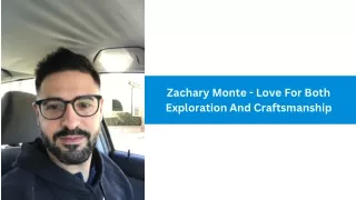 zachary monte love for both exploration