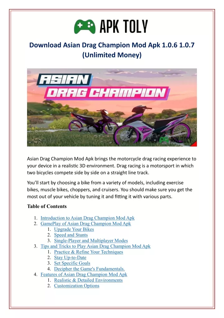 download asian drag champion