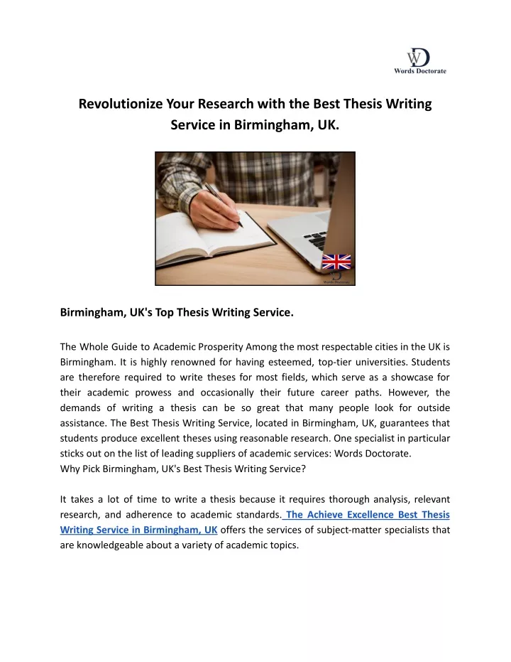 revolutionize your research with the best thesis