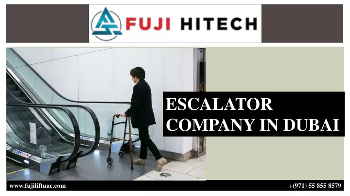 escalator company in dubai