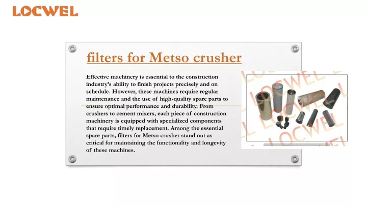 filters for metso crusher