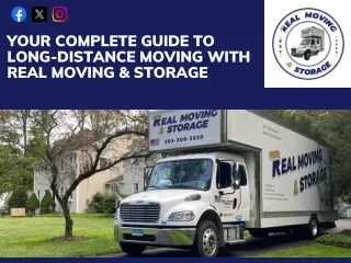 Your Complete Guide to Long-Distance Moving with Real Moving & Storage