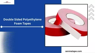 Double Sided Polyethylene Foam Tapes