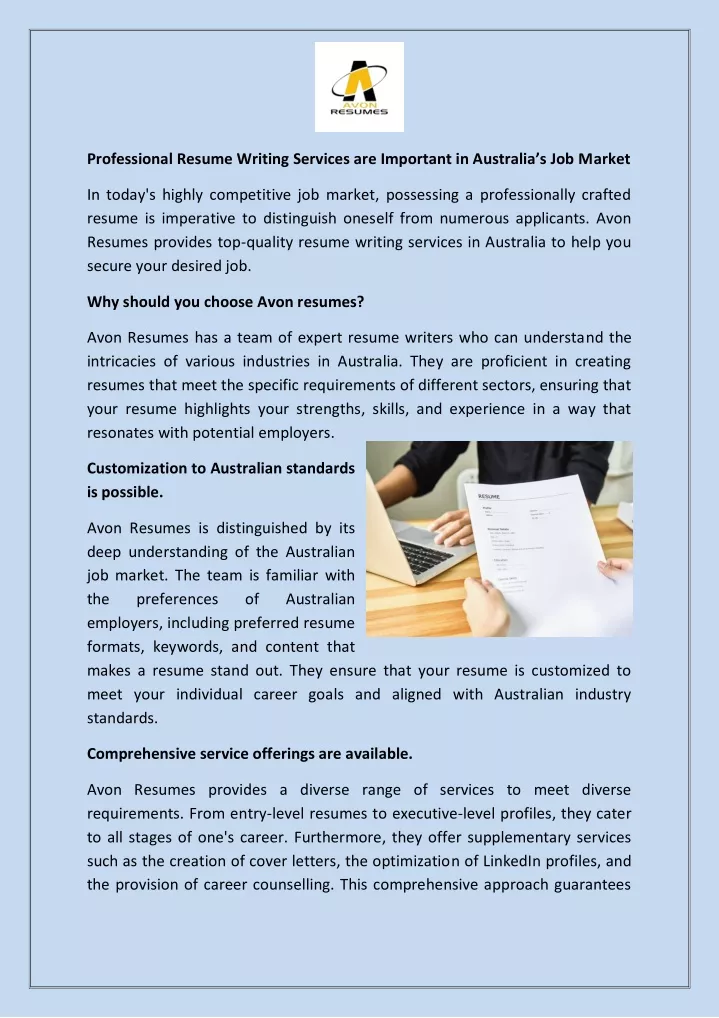 professional resume writing services