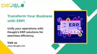 ERP Development Services in Bangalore- Deuglo