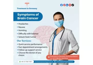 symptoms of brain cancer