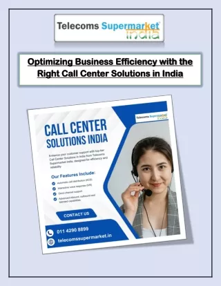 Call Center Soltion India