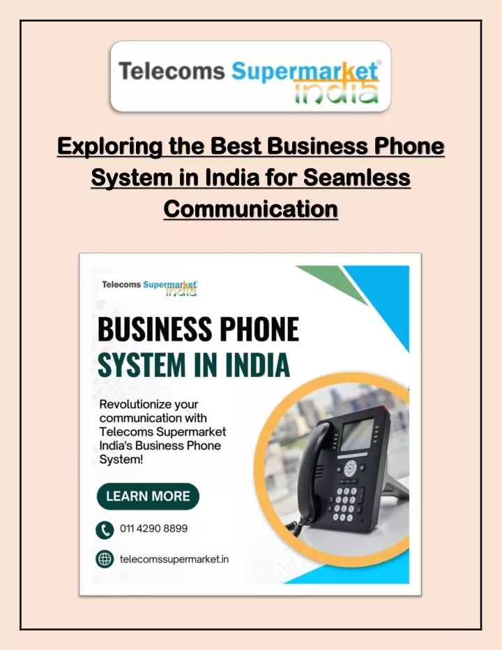 exploring the best business phone exploring