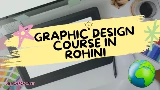 graphic design course in Rohini by jeetech academy