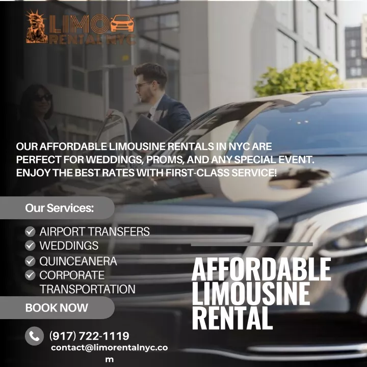 our affordable limousine rentals