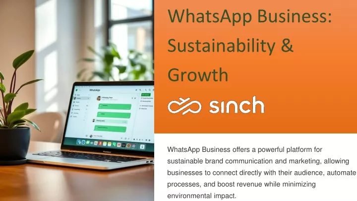 whatsapp business sustainability growth