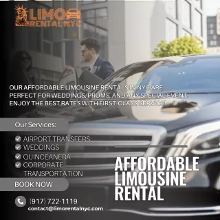 Affordable Limousine Rental NYC