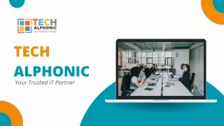 tech alphonic your trusted it partner