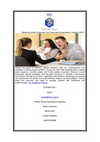mastering conflict empower your team with