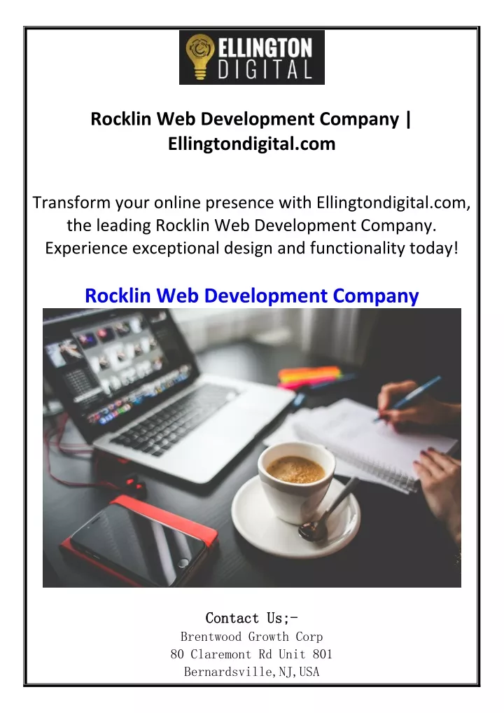 rocklin web development company ellingtondigital