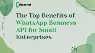 Top Benefits of WhatsApp Business API for Small Businesses