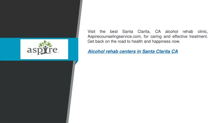 visit the best santa clarita ca alcohol rehab