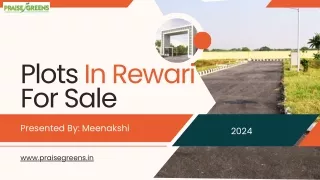 Plots in Rewari For Sale PDF