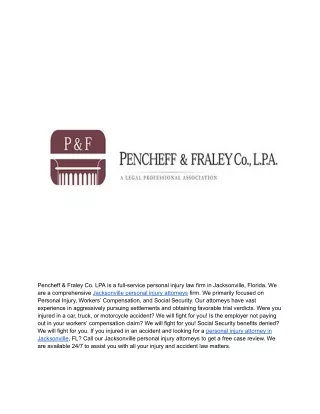 Pencheff & Fraley Co. LPA