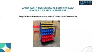 Sturdy and Affordable Plastic Storage Containers Brisbane Homes Love