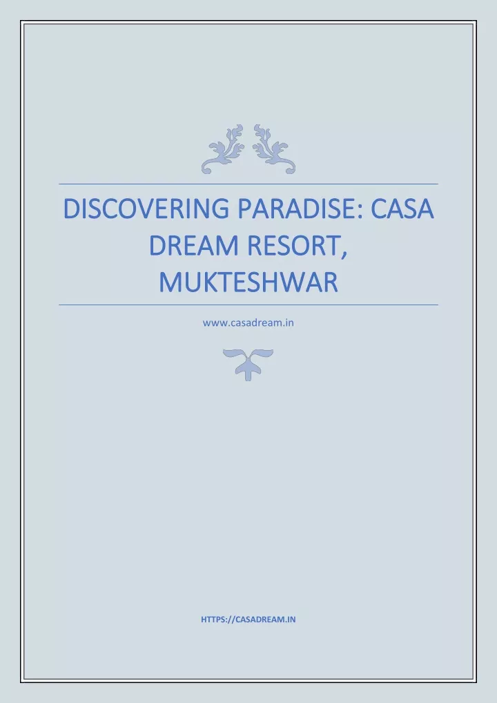 discovering paradise casa discovering paradise