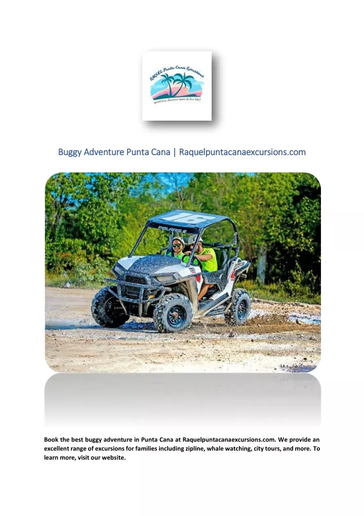 buggy adventure punta cana