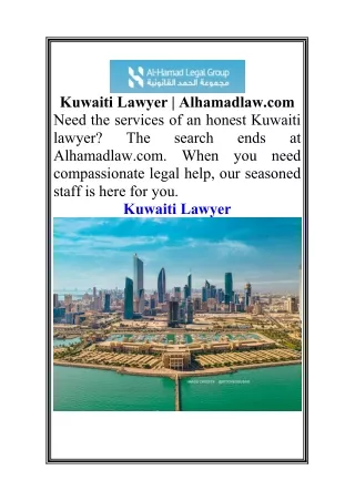 Kuwaiti Lawyer Alhamadlaw.com74