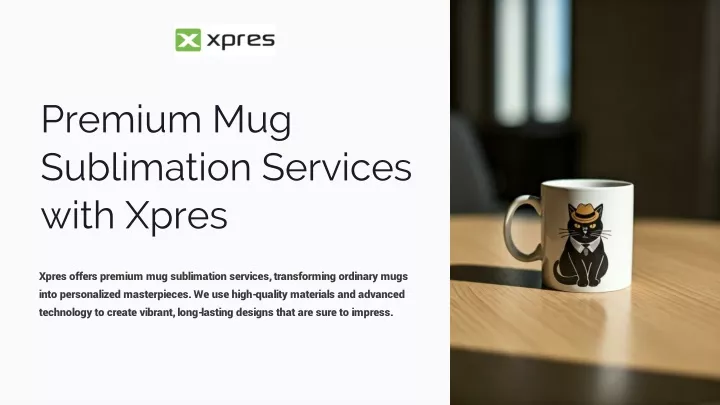 premium mug sublimation services with xpres