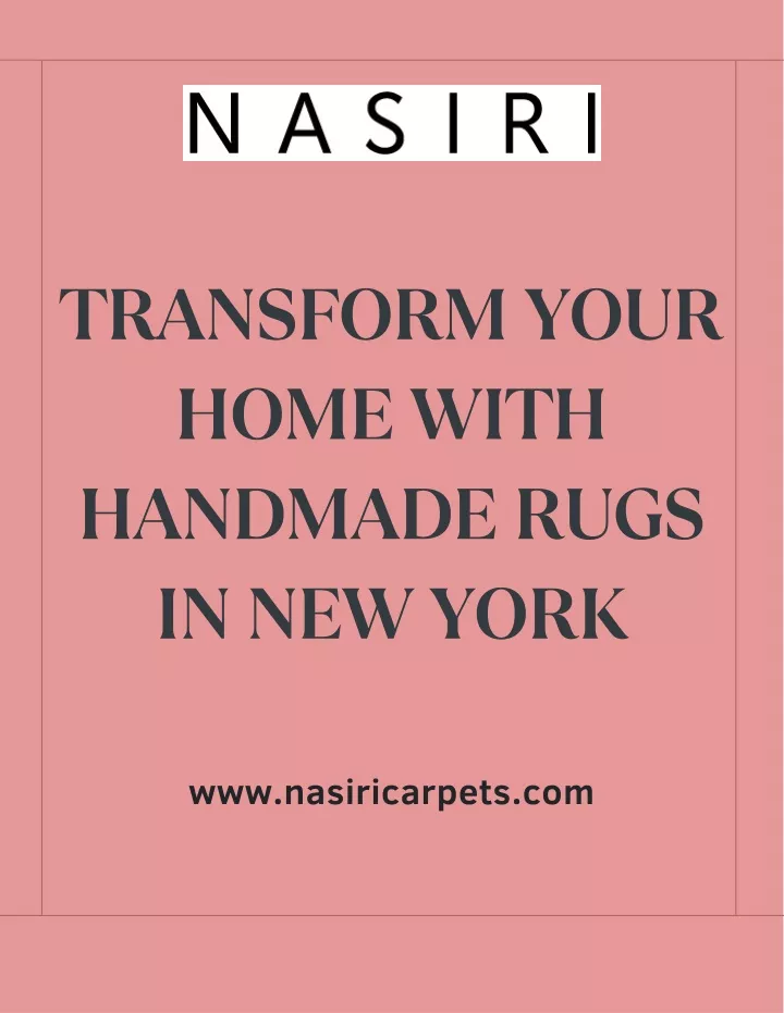 transform your home with handmade rugs in new york