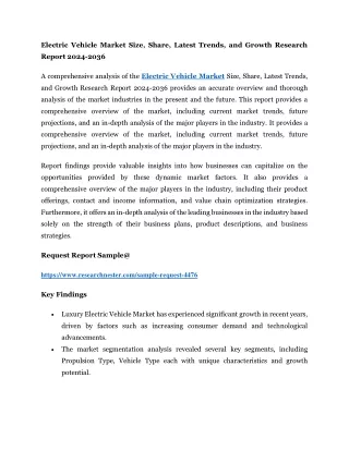 electric vehicle market size share latest trends