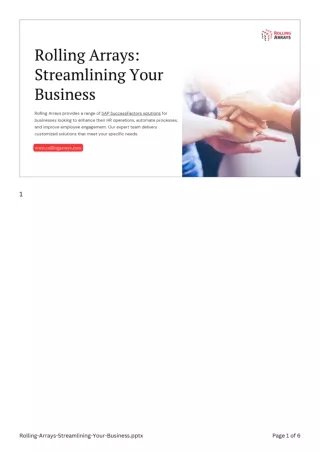 Rolling-Arrays-Streamlining-Your-Business