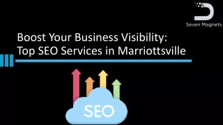 Boost Your Business Visibility Top SEO Services in Marriottsville