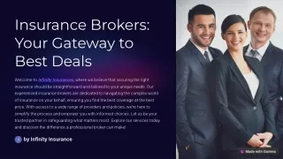 Top Insurance Broker in Australia | Infinity Insurance