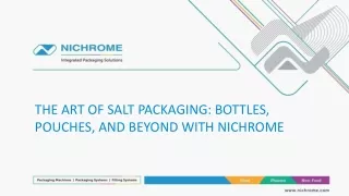the art of salt packaging bottles pouches