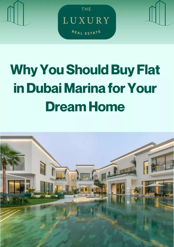 why you should buy flat in dubai marina for your